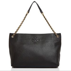 Tory Burch McGraw Chain Shoulder Slouchy Tote